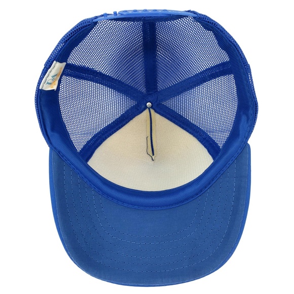 USAF ThunderBirds Vintage Trucker Hat Snapback Cap F-16 Air Force Military Patch - Picture 4 of 7